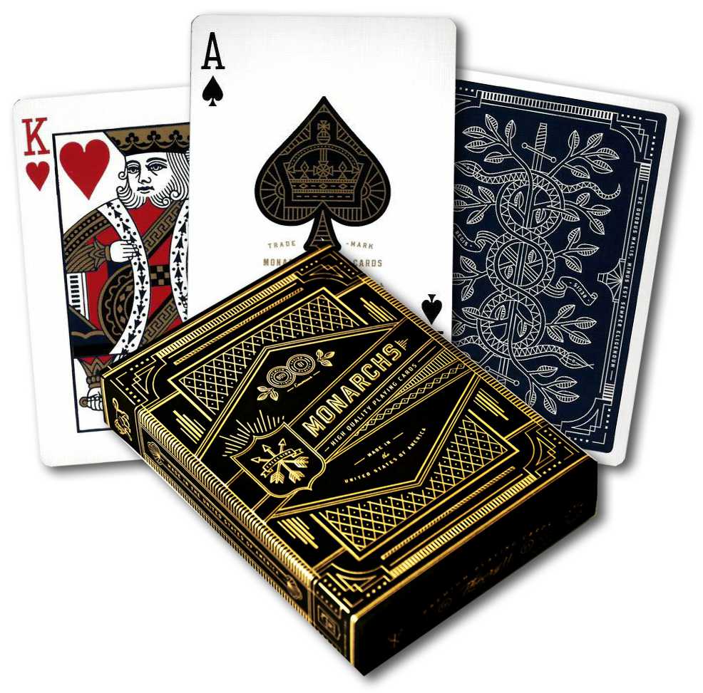 Theory11 Speelkaarten Pokerkaarten | Monarchs Navy