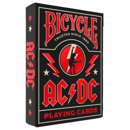 Bicycle speelkaarten Pokerkaarten |   AC/DC