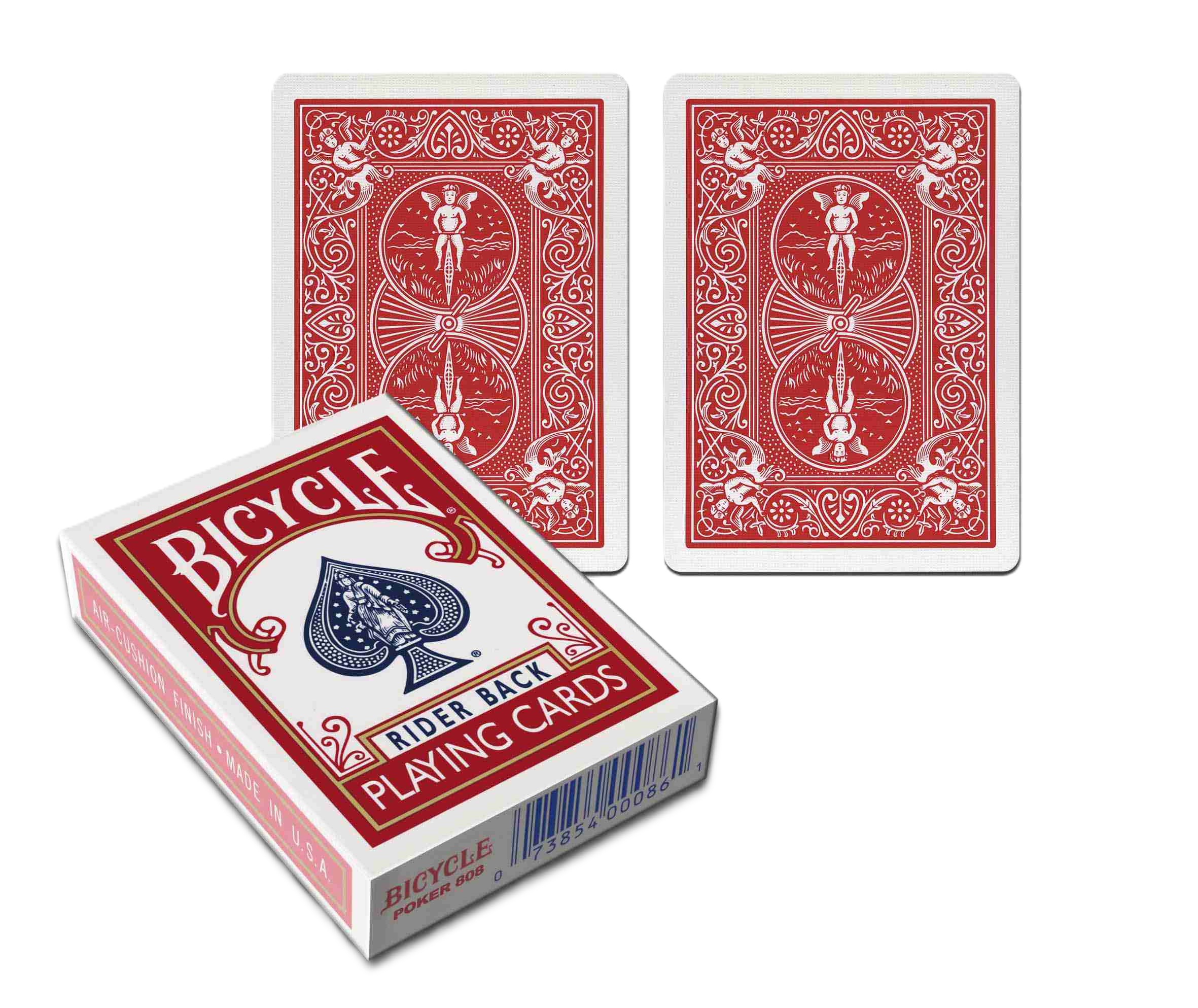 Bicycle Goochel/Magic Cards Rood/Rood