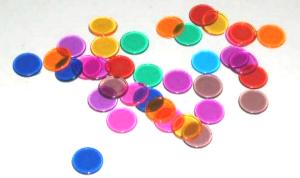 Bingo Fiches 14mm 300 stuks In Zak