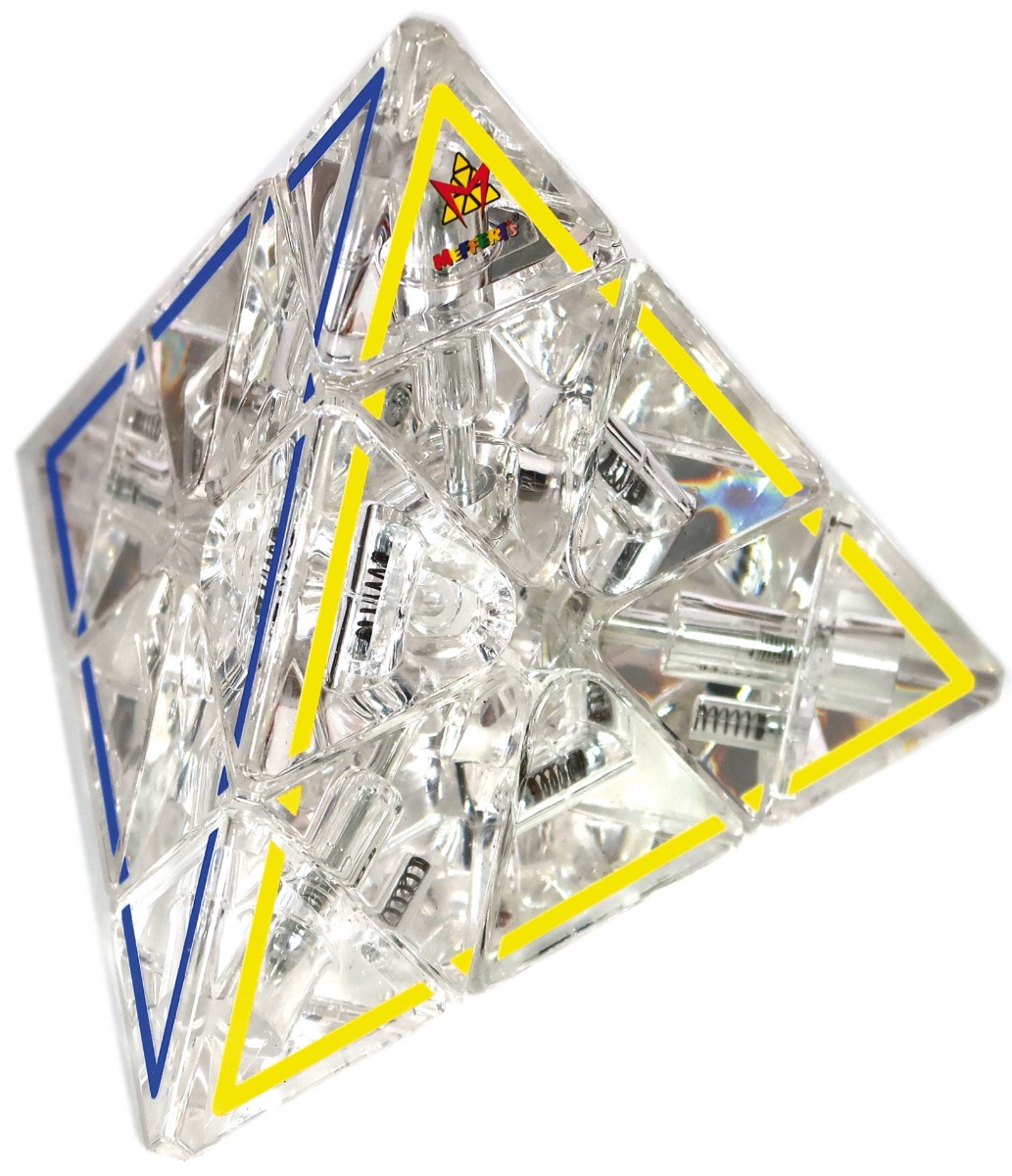 Recent Toys Pyraminx Crystal Limited Edition Brainpuzzle