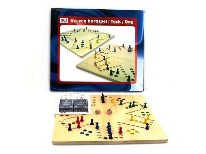 Houten Keezen Bord Spel