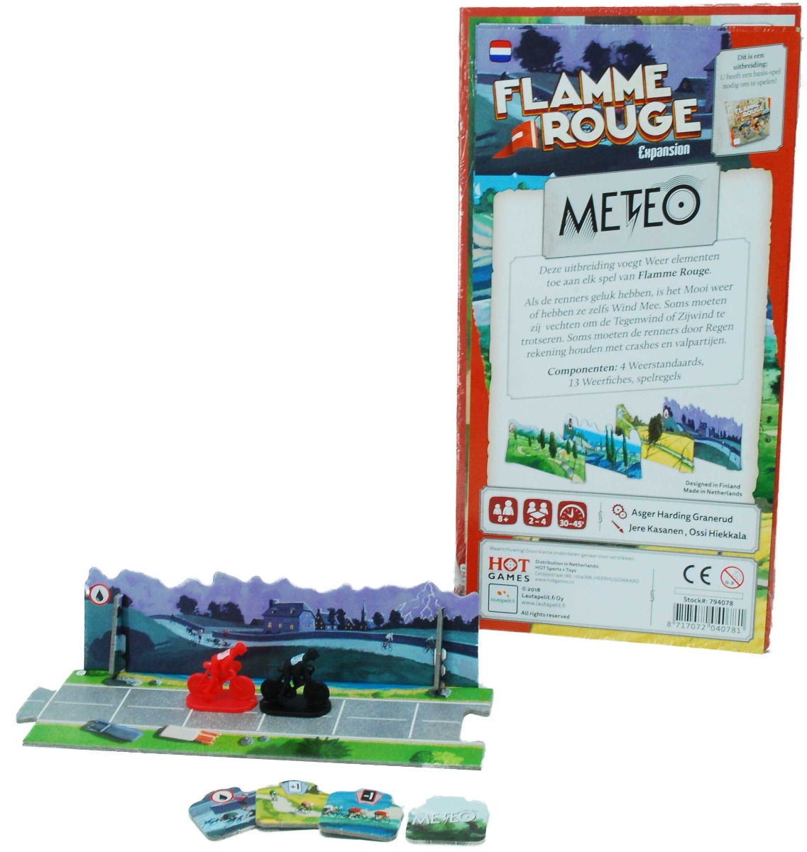 Flamme Rouge Wielrenspel ( Meteo Uitbereiding )