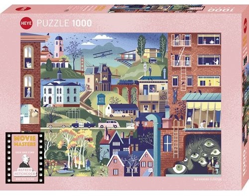 Heye Films Puzzle ( Alfred Hitchcock ) 1000 stukjes