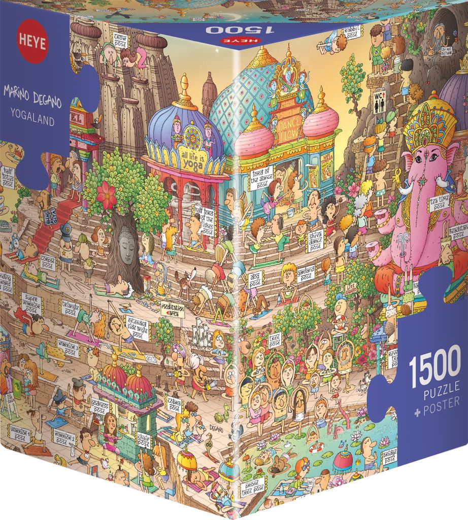 Heye Puzzel Yogaland 1500St. Puzzle