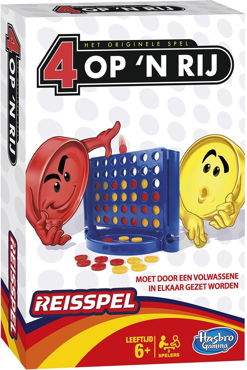 Vier Op Een Rij | Reisspel NL
