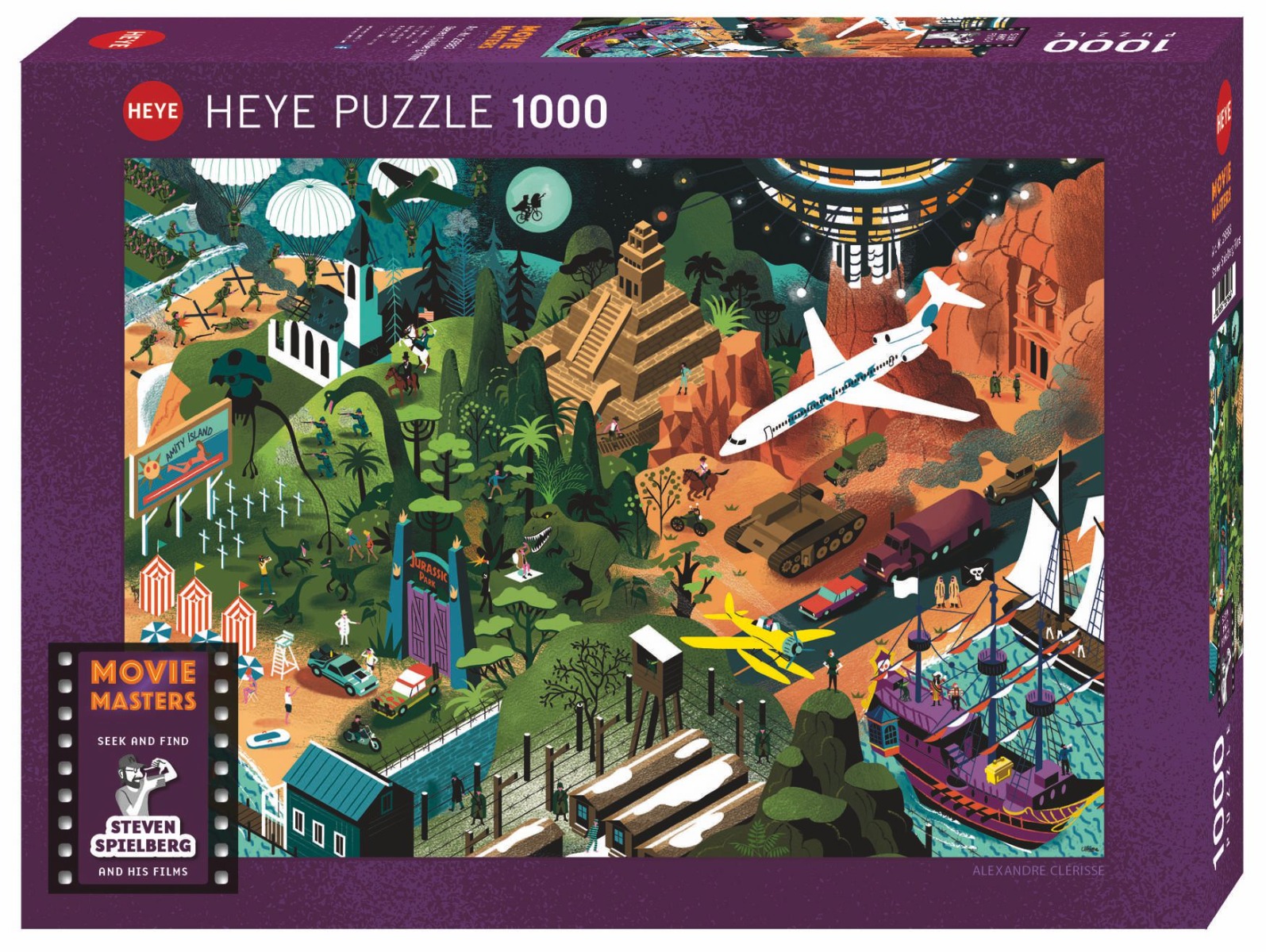 Heye Films Puzzle ( Steven Spielberg ) 1000 stukjes