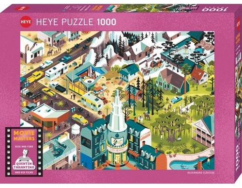 Heye Films Puzzle ( Quentin Tarantino ) 1000 stukjes