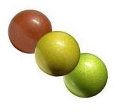 Jongleerballen Rubber 55cm