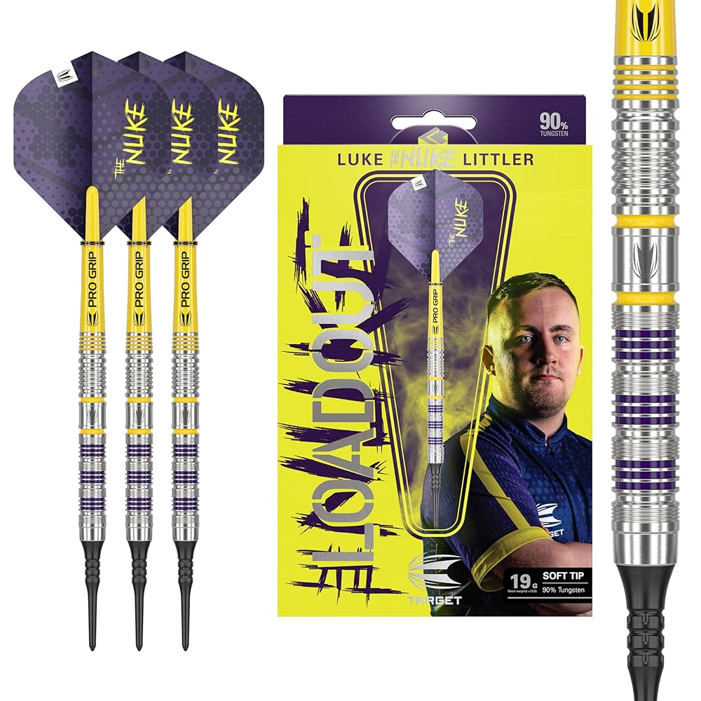Target Luke 'The Nuke' Littler Loadout Soft tip - 19 Gram