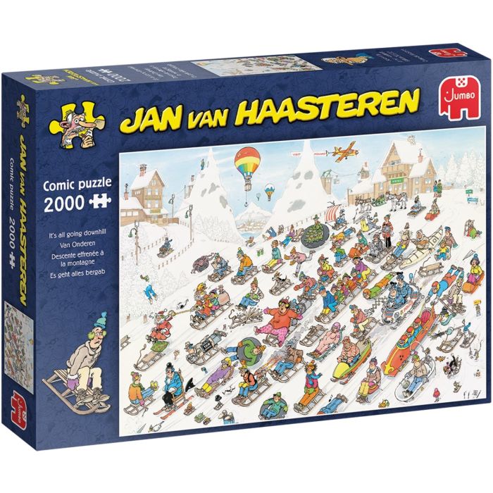 Jan Van Haasteren puzzel Van Onderen 2000 stukjes