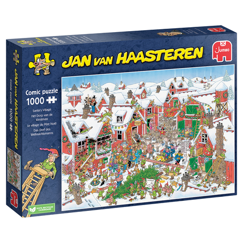 Jan Van Haasteren Puzzel Het Dorp Van De Kerstman 1000 Stukjes