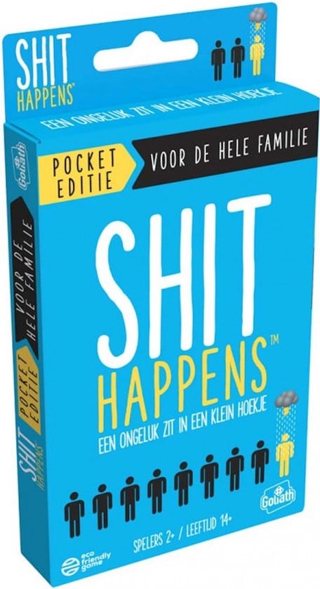 Shit Happens Pocket Editie Een Ongeluk Zit In Een Klein Hoek | NL