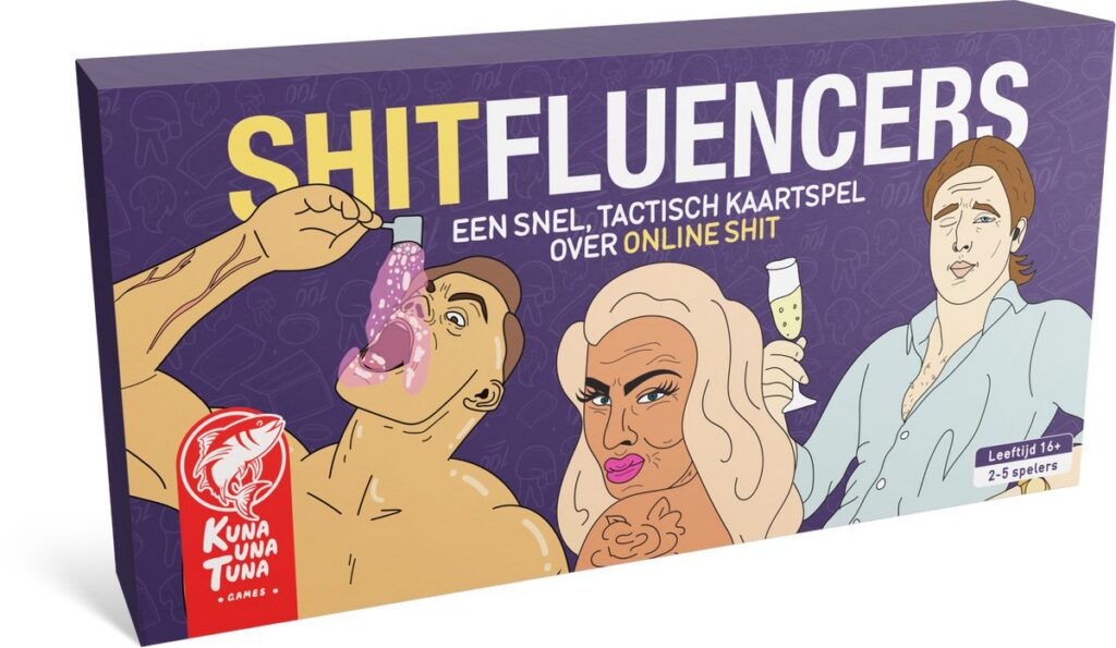 Shitfluencers - Tactische Partygame Over Online Shit | NL