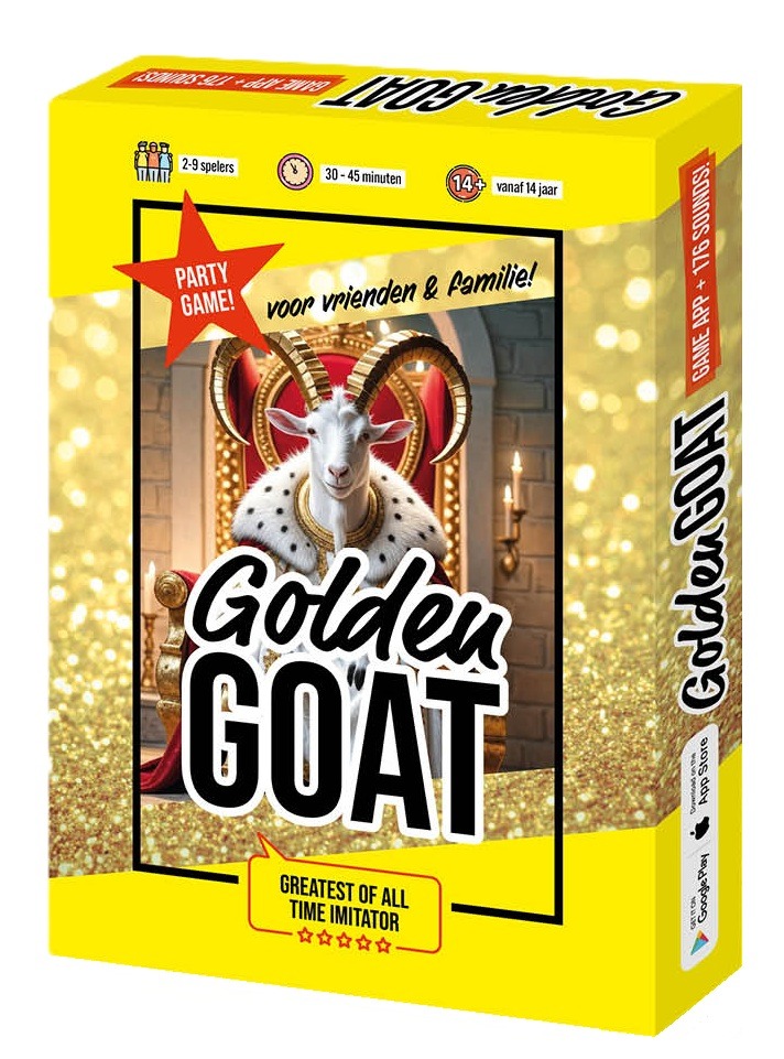 Golden GOAT - Partyspel/Kaartspel | NL