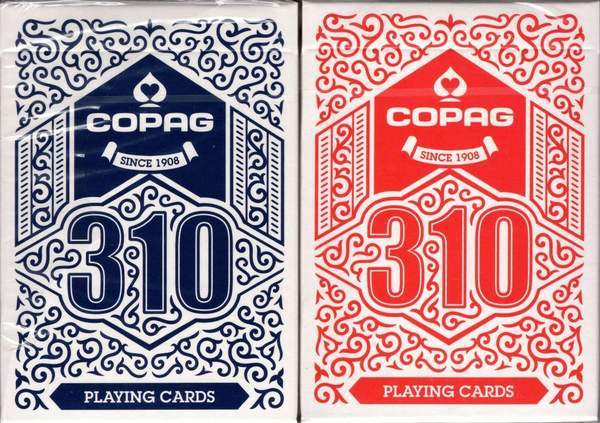 Copag Poker Cards 310 linnen b9 Blue Or Red