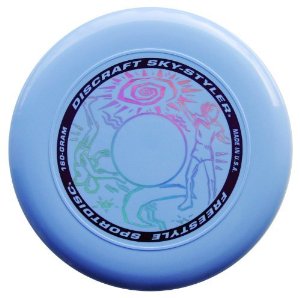 Discraft 160 Gram Sky Styler Frisbee Light Blue