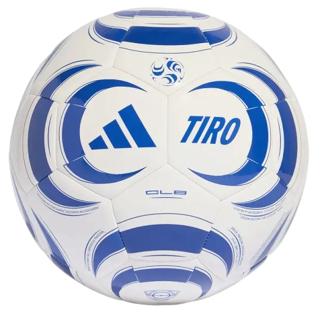 Adidas Tiro 26 Club Trainingsbal | Maat: 5 - Wit/Blauw