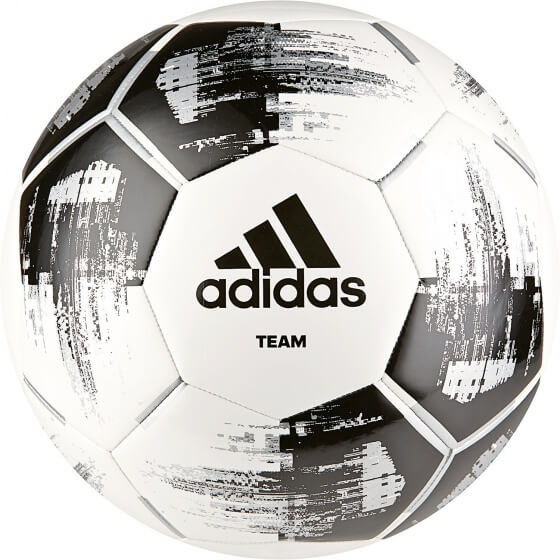 Voetbal Adidas Team Glider Wit Zwart Maat: 5