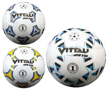 Mini Voetbal Rubber Mt 1 15cm