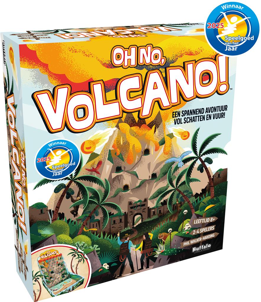 Oh No Volcano! Bordspel | NL