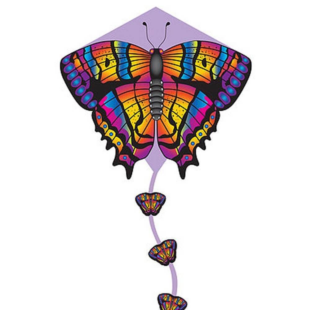 DLX Diamond Butterfly Vlieger - 76 x 67 cm