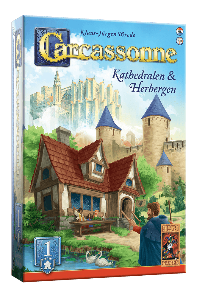 Carcassonne - Kathedralen & Herbergen - Uitbreiding 1 | NL/EN