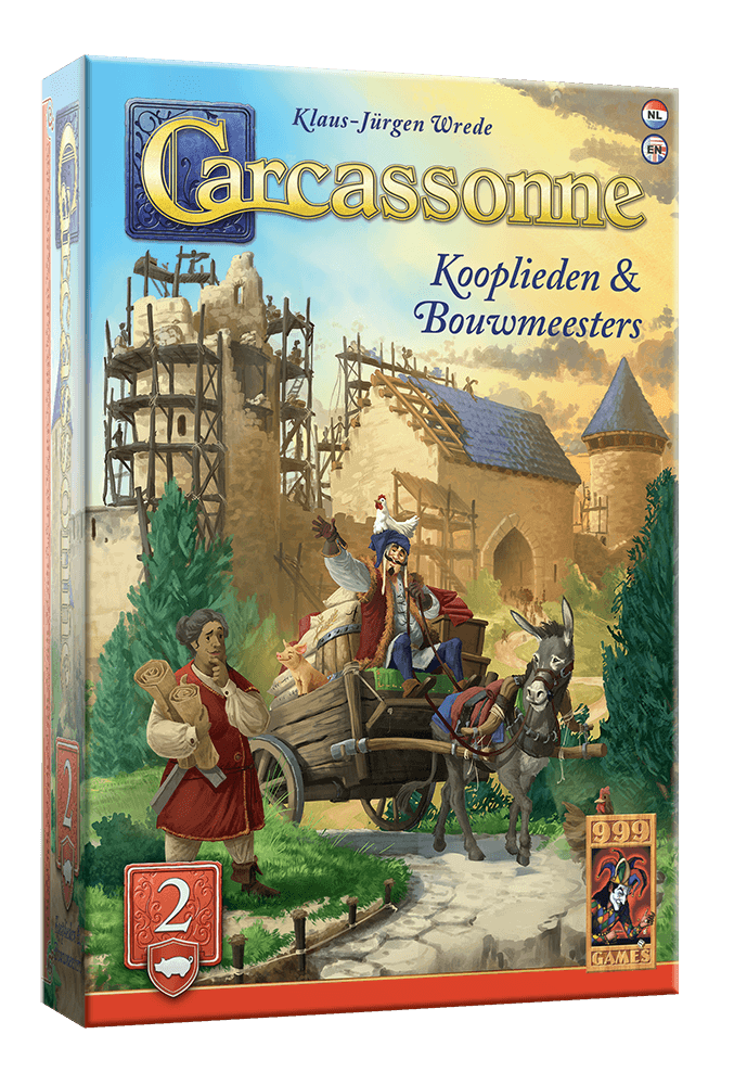 Carcassonne Uitbreiding 2 Kooplieden & Bouwmeesters
