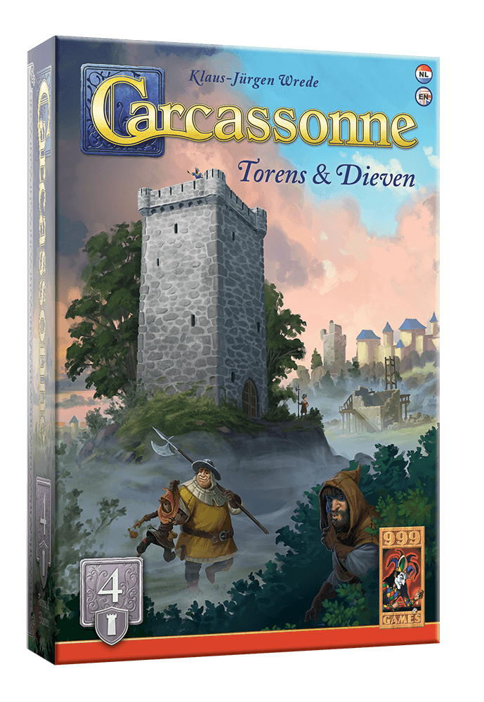 Carcassonne - Torens & Dieven - Uitbreiding 4 | NL/EN