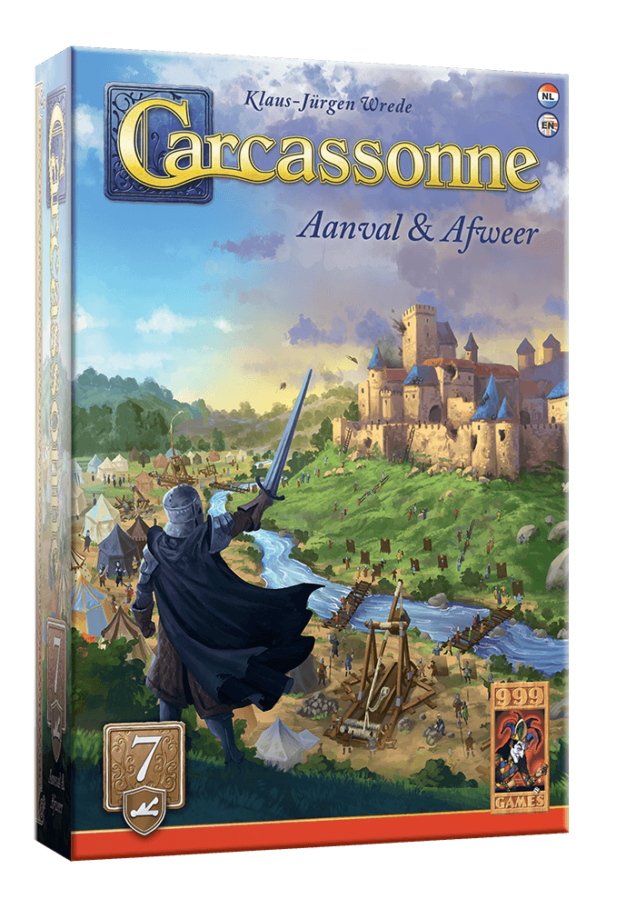 Carcassonne - Aanval & Afweer - Uitbreiding 7 | NL/EN
