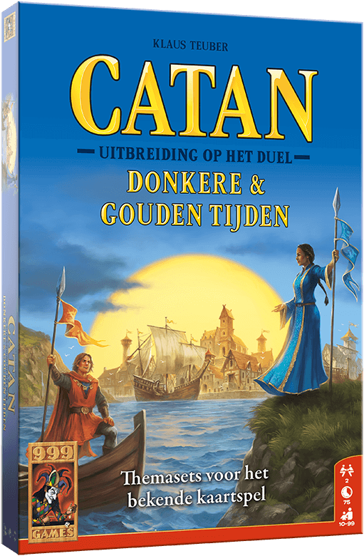 Catan: Uitbreiding Op Het Duel - Donkere & Gouden Tijden