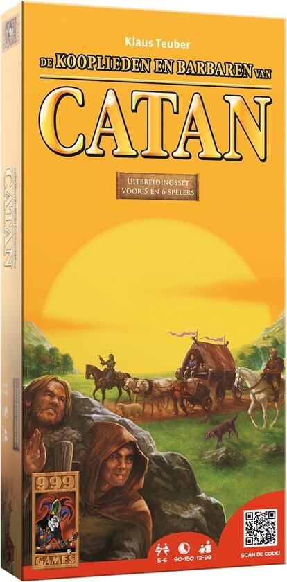 Catan Uitbreiding Kooplieden en Barbaren 5-6 Spelers