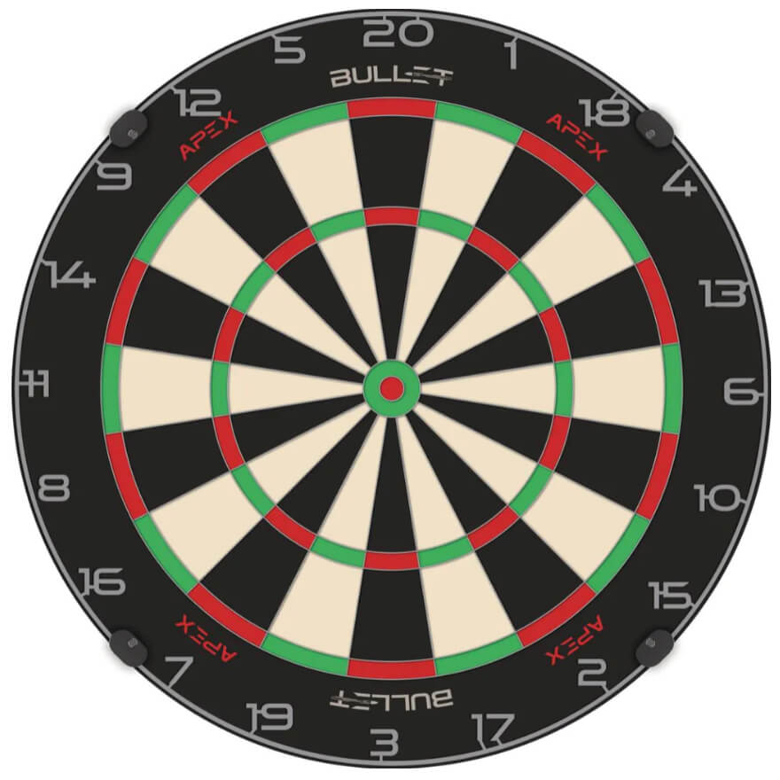 Bullet Apex Dartboard Brazilian Sisal