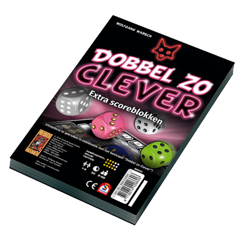 Scoreblokken - Dobbel Zo Clever ( Twee Stuks ) NL/EN