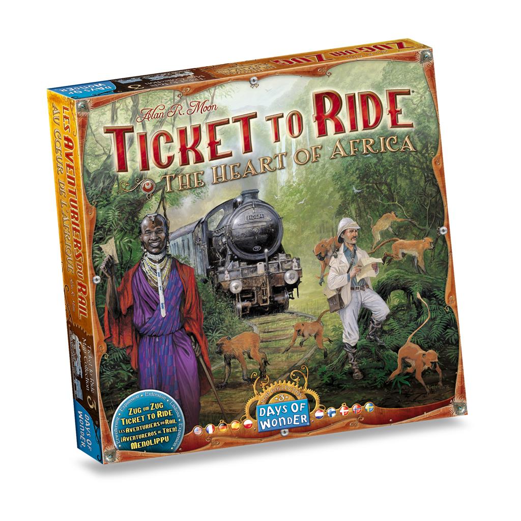 Ticket To Ride: The Heart Of Africa | NL/EN/FR/DU