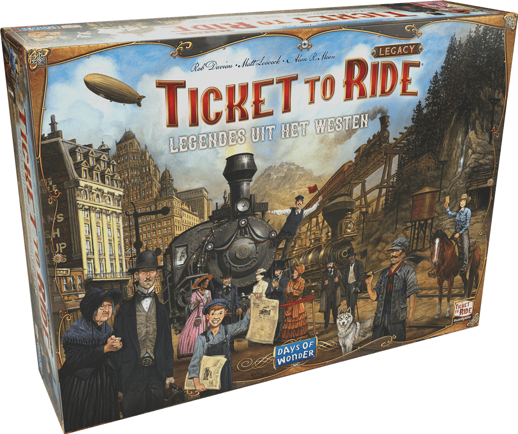 Ticket To Ride: Legendes Uit Het Westen | NL