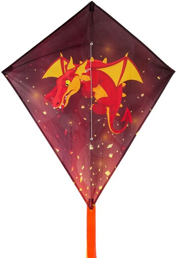 Dragonfly Dragon Kite 60x70CM 1-Lijns Vlieger