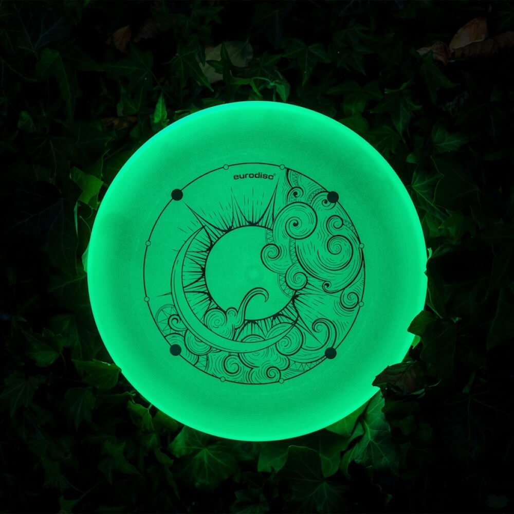 Eurodisc SuperGlow Frisbee 175Gr. [ Blue ]