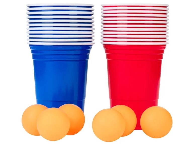 Beer Pong Game | 24cups & 24Balls 
