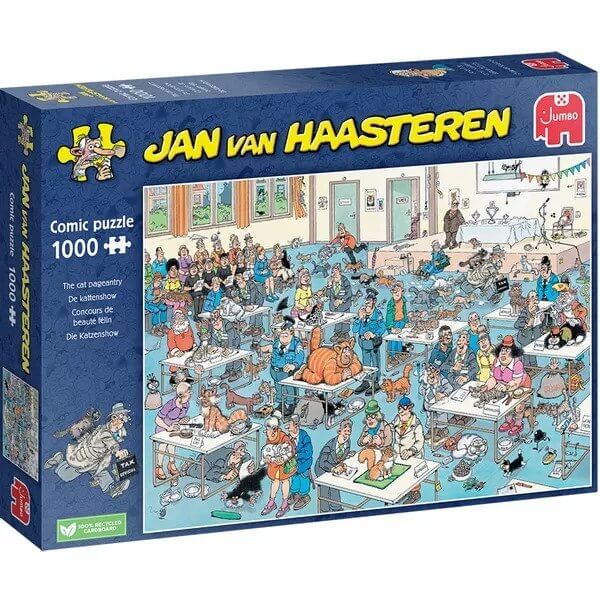 Jan Van Haasteren Puzzel De Kattenshow 1000 Stukjes