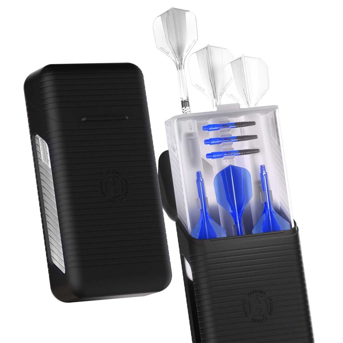 Harrows Vault Dart Case | Clear