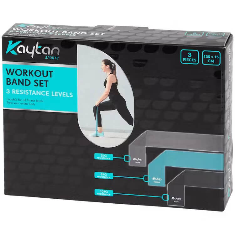Kaytan Sports Elastische 3 Weerstandsbanden 