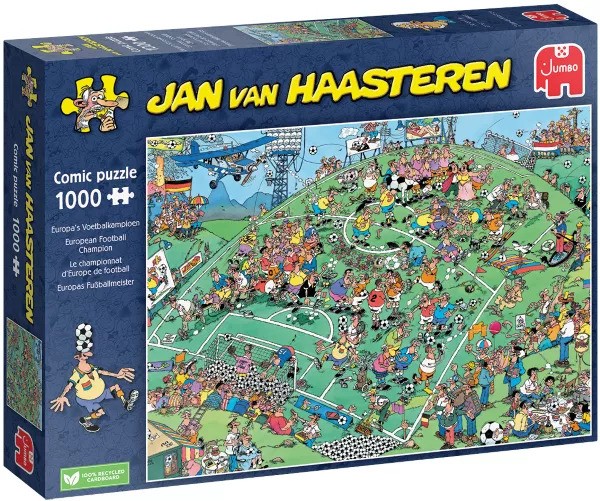 Jan Van Haasteren Puzzel European Football Champion 1000 Stukjes