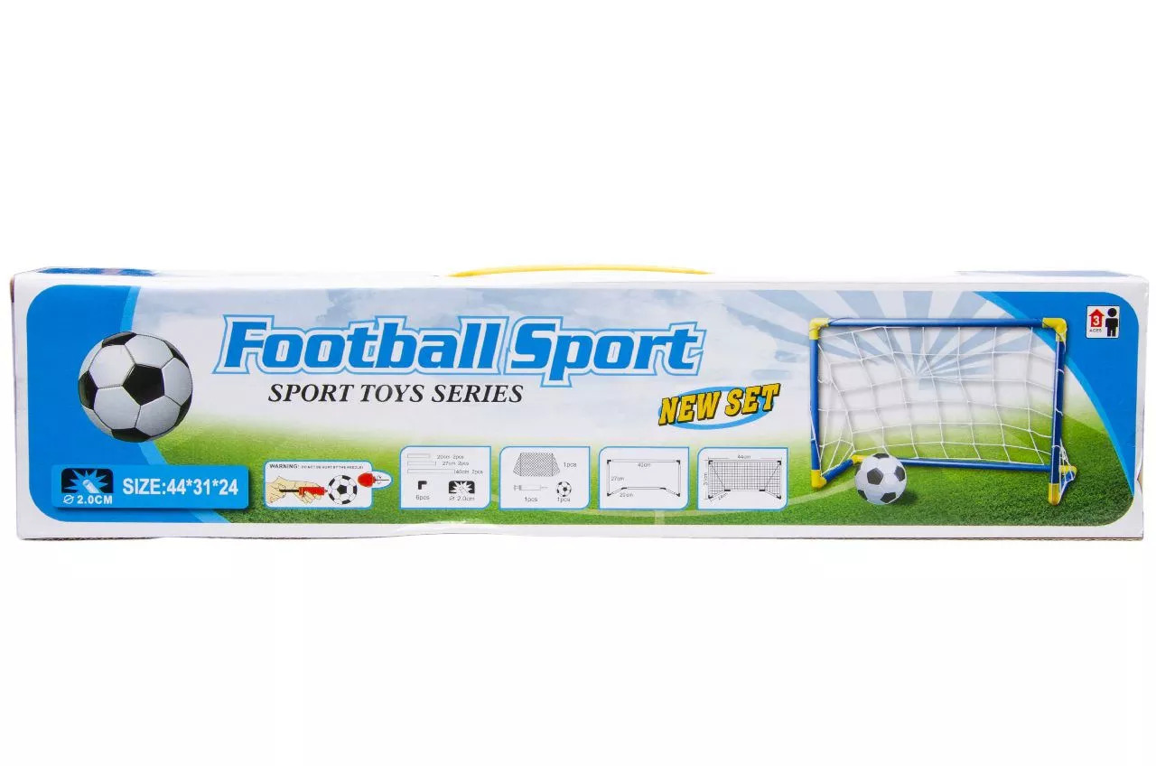 Voetbaldoel Set ( 44x31x24cm ) Met Bal en Pomp