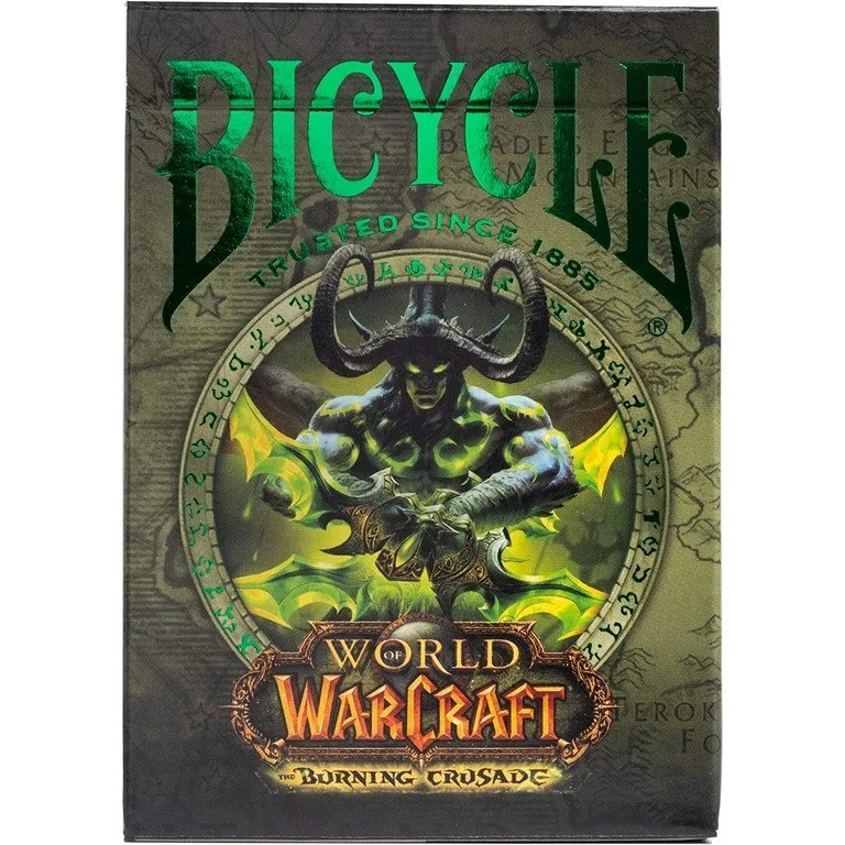 Bicycle Poker World Of Warcraft | The Burning Crusade