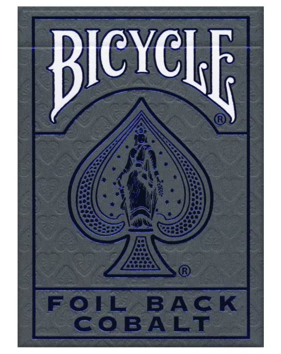 Bicycle Speelkaarten Pokerkaarten | Metalluxe Blue Foil Back