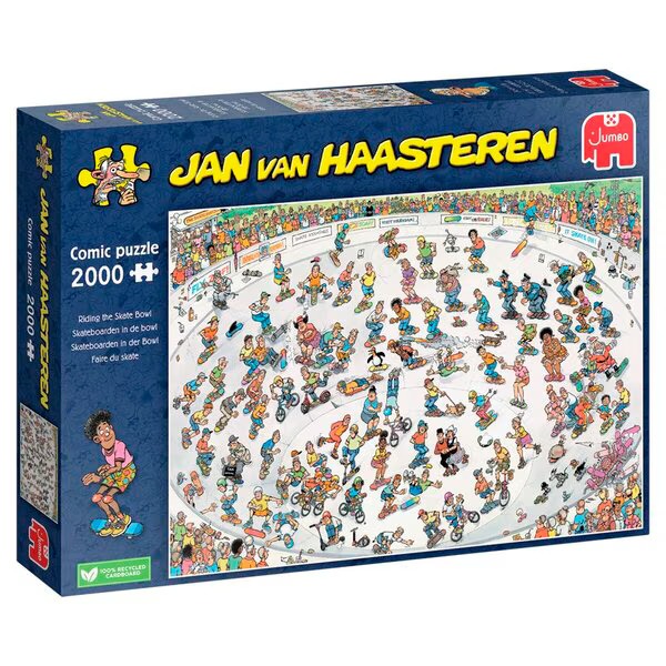 Jan Van Haasteren Puzzel Zand Sculpturen 2000 Stukjes