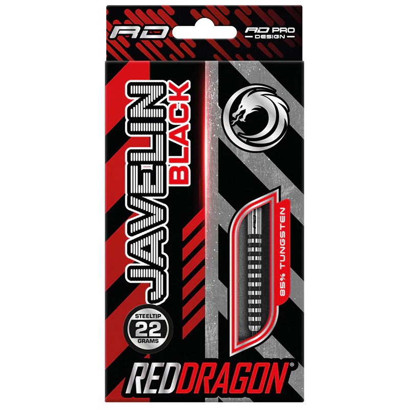 Red Dragon Javelin Black - 85% Tungsten | 22 Gram