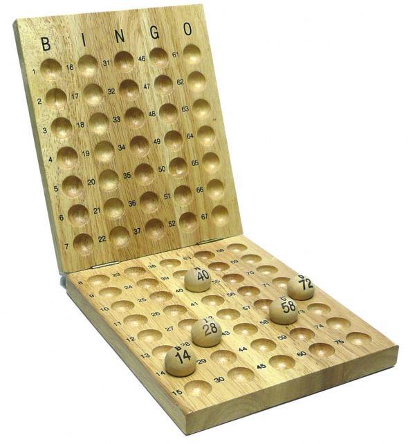 Bingo Ballen hout 1-75 | 2,5mm
