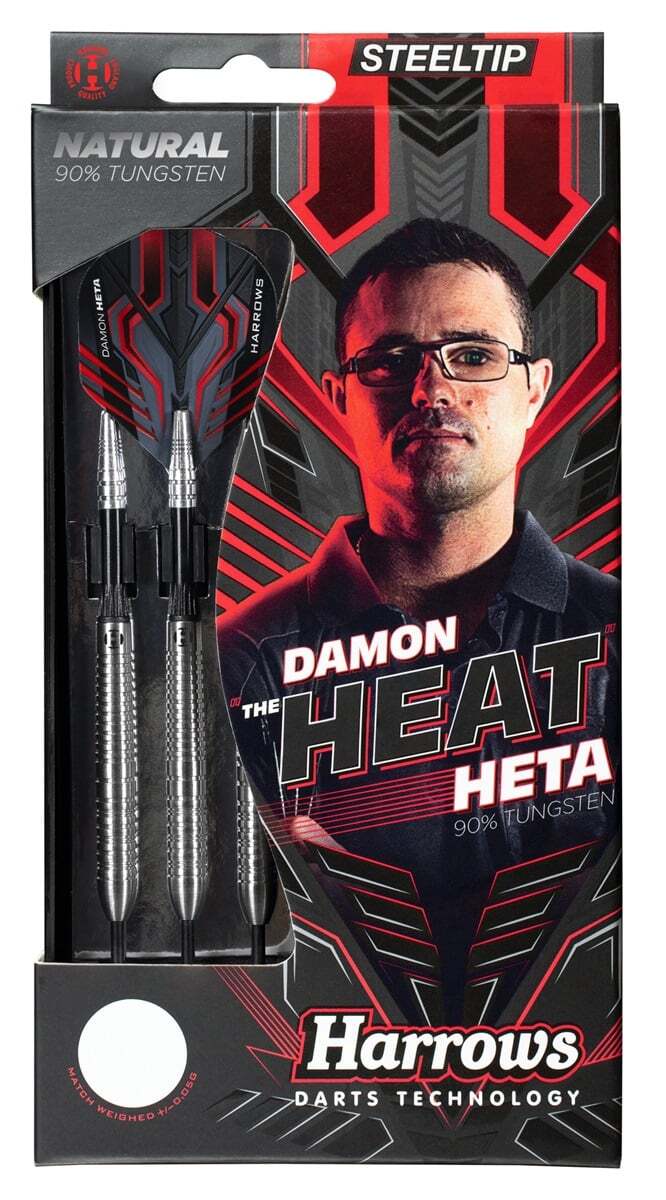 Harrows Dart Damon "The Heat" Heta Natural - 90% Tungsten